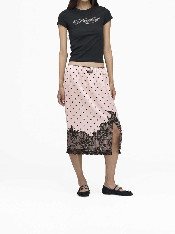 The Best Shops MARC JACOBS: Knielange und Midi Röcke - Midirock - Rosa