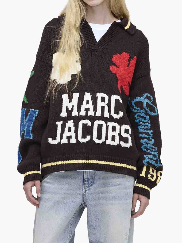 Varsity Knit Polo shop online: MARC JACOBS