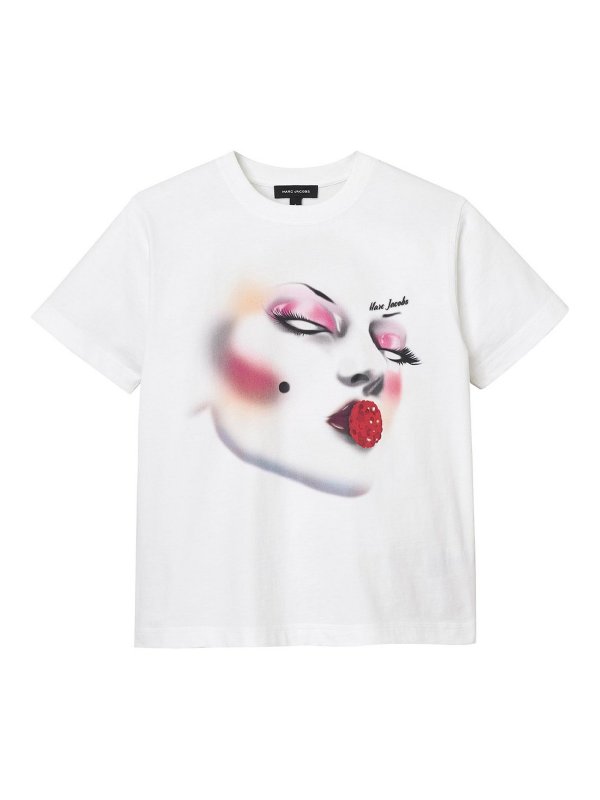 MARC JACOBS: Camisetas - Camiseta - Blanco