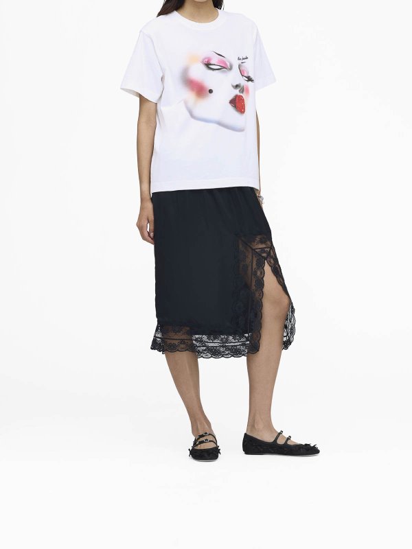 The Best Shops MARC JACOBS: Camisetas - Camiseta - Blanco