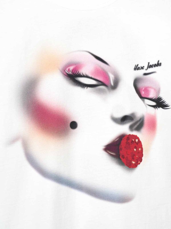 The Best Shops MARC JACOBS: Camiseta - Blanco