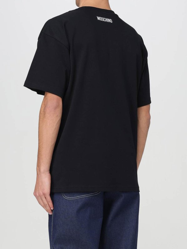 The Best Shops MOSCHINO: Tシャツ - Tシャツ - 黒