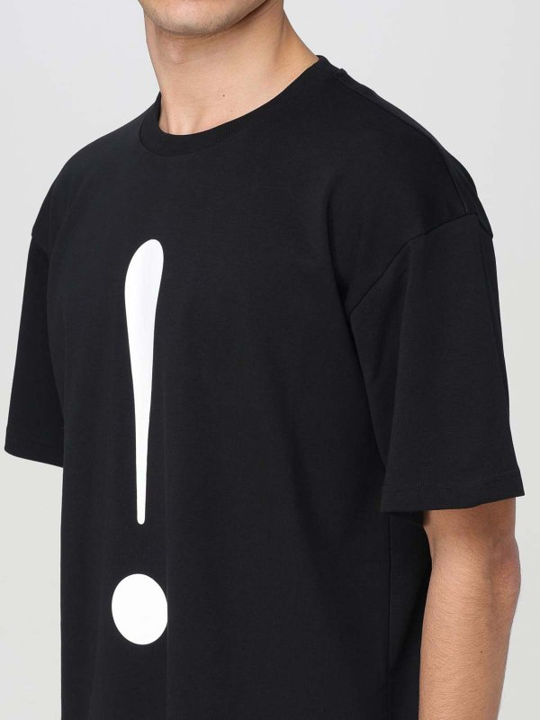 Tシャツ - 黒 shop online: MOSCHINO