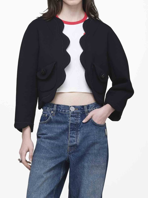 The Best Shops MARC JACOBS: カジュアルジャケット - 黒