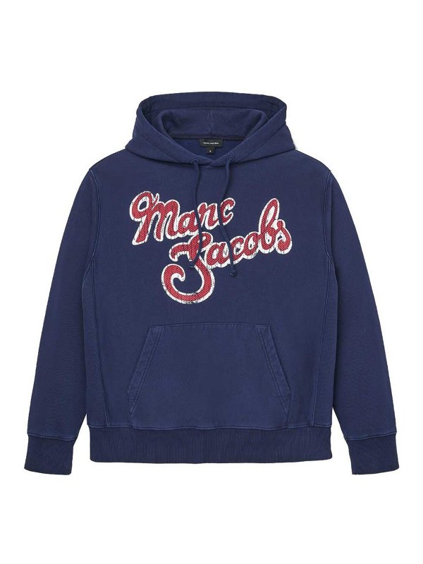 MARC JACOBS: Sweatshirts und Pullover - Sweatshirt - Blau