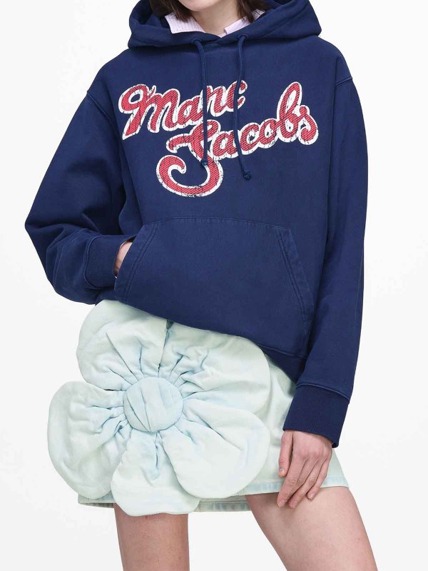Sweatshirt - Blau shop online: MARC JACOBS