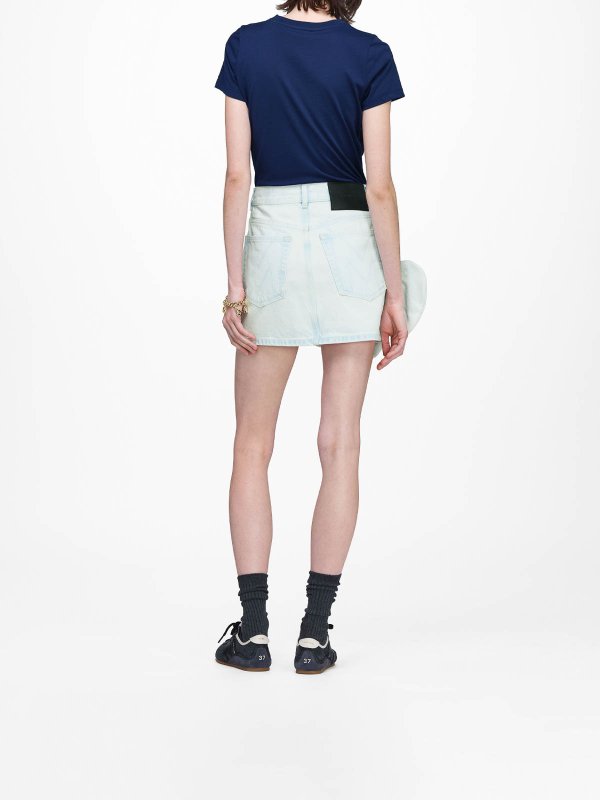The Best Shops MARC JACOBS: Jupe Midi - Bleu Clair