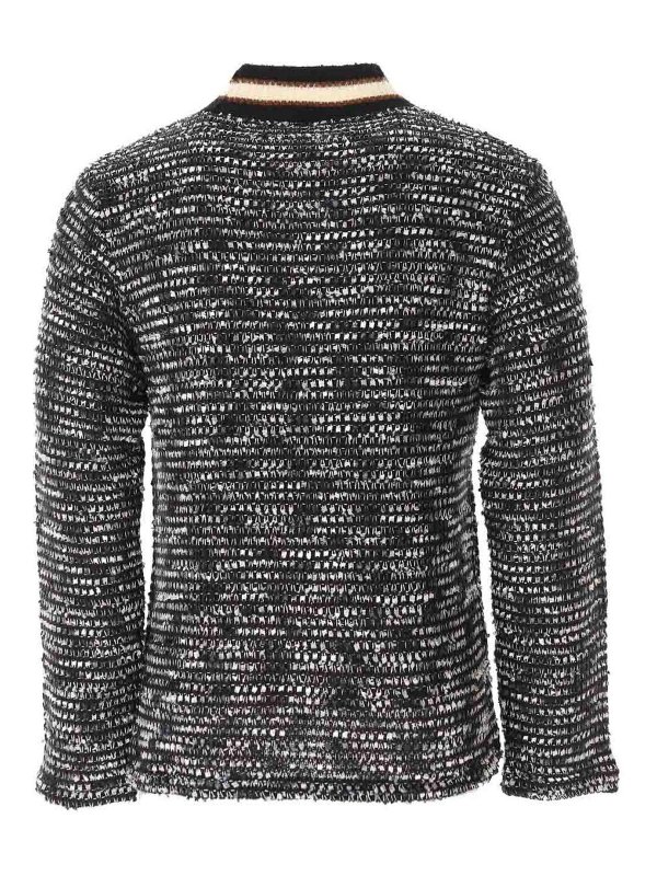 ANDERSSON BELL: Strickpullover mit Rundhalsausschnitt online - Rundhalspullover - Schwarz