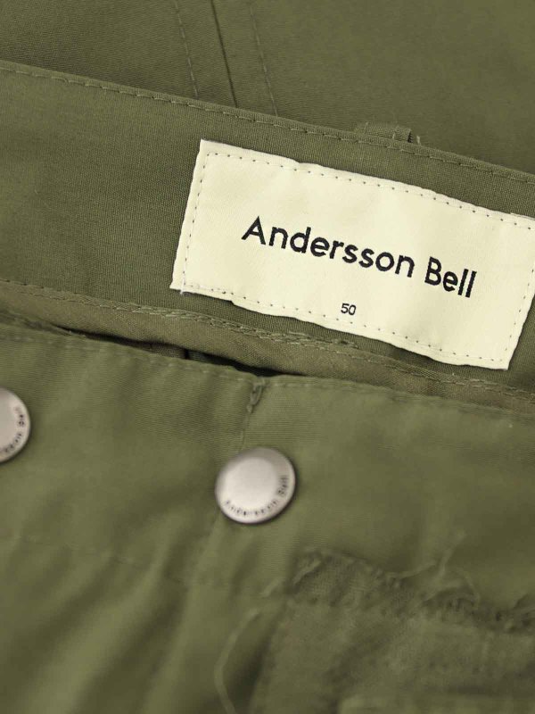 The Best Shops ANDERSSON BELL: Raw Edge Multi Pocket Pants