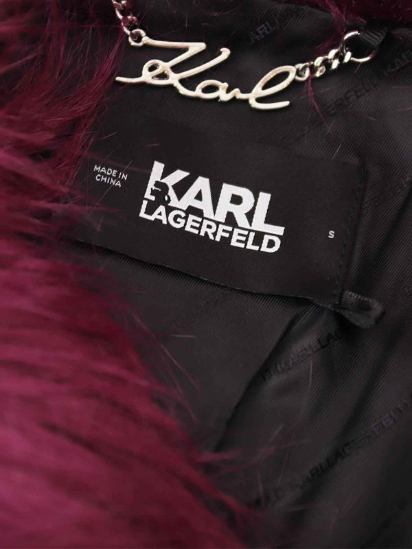 The Best Shops KARL LAGERFELD: カジュアルジャケット - カジュアルジャケット - 紫