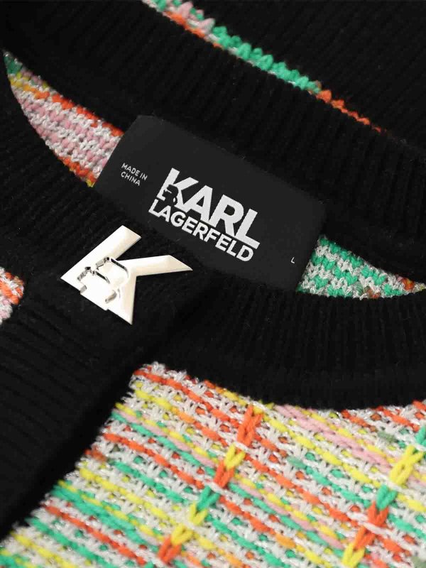 The Best Shops KARL LAGERFELD: カーディガン - マルチカラー
