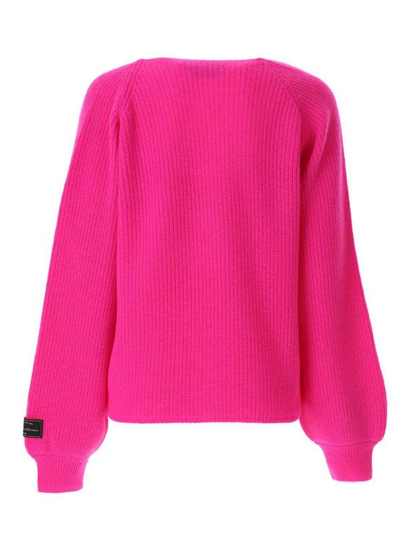 m.s.g.m.: crew necks online - Asymetric Pull