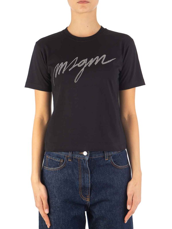The Best Shops m.s.g.m.: t-shirts - Crystal Logo T-Shirt
