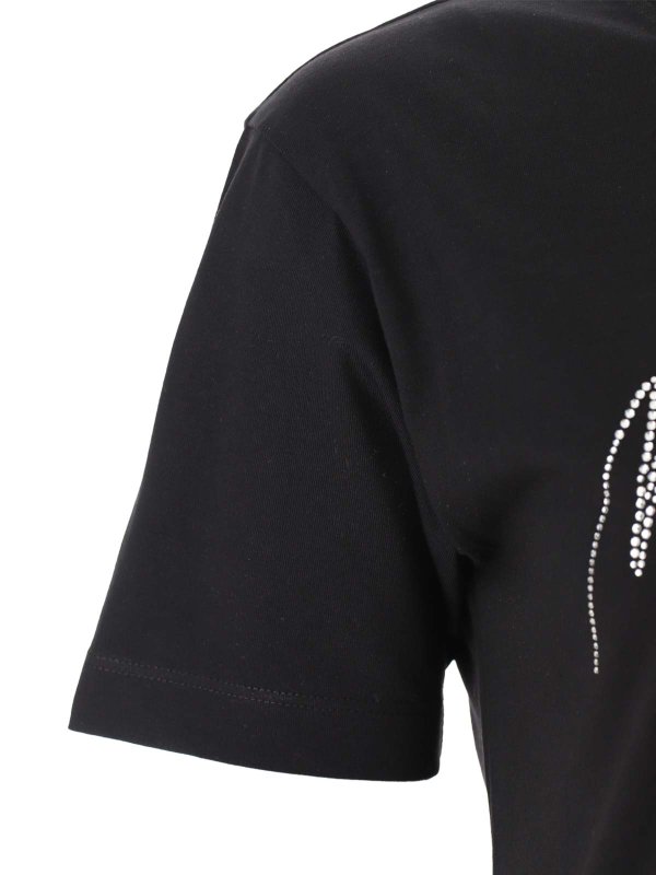 m.s.g.m. buy online Crystal Logo T-Shirt