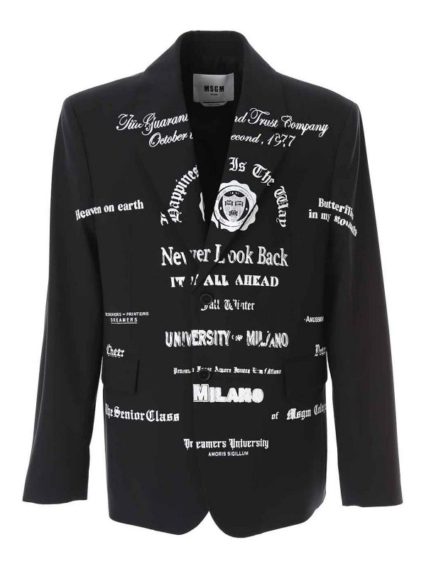 m.s.g.m.: giacche blazer - Giacca di garanzia