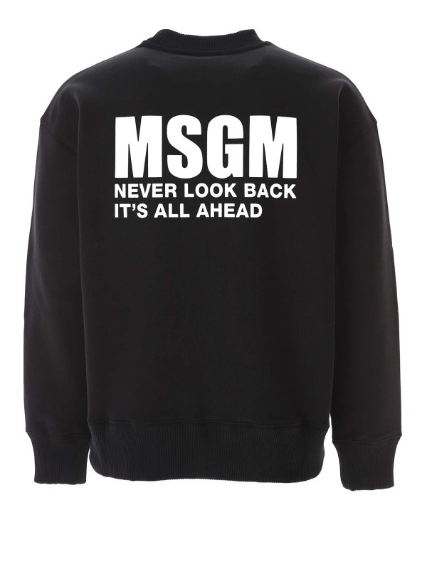 m.s.g.m.: Sweatshirts & Pulls online - Sweat-Shirts - Noir