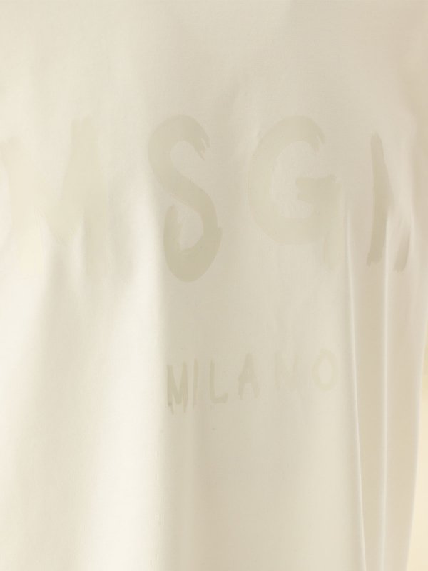 The Best Shops m.s.g.m.: T-shirts - T-Shirt - Crème
