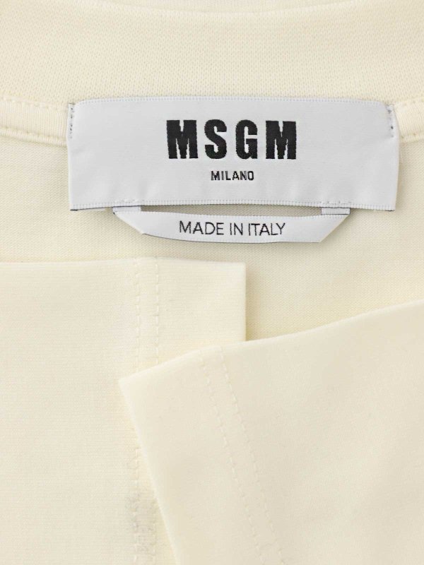 m.s.g.m. buy online T-Shirt - Crème