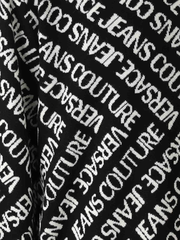 VERSACE JEANS buy online Rundhalspullover - Schwarz