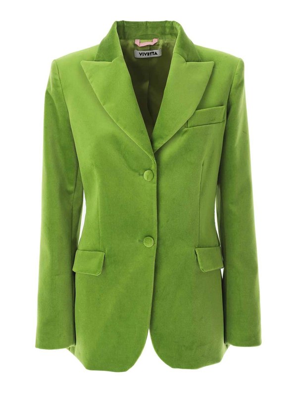 Vivetta: Blazer - Blazer - Grün