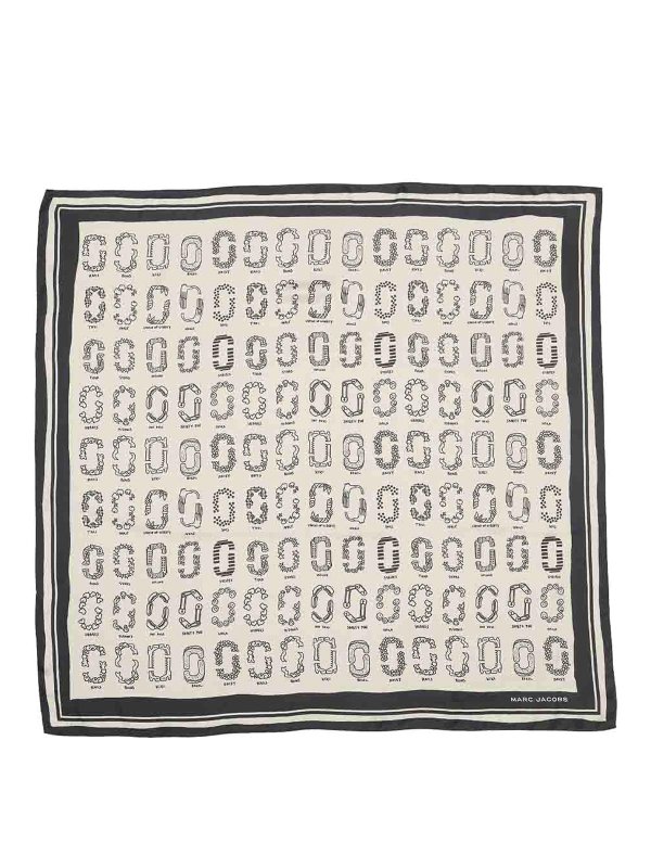 MARC JACOBS: sciarpe e foulard - Sciarpa di seta J Mark