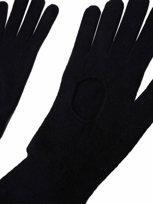 MOSCHINO: gloves online - Knot Gloves