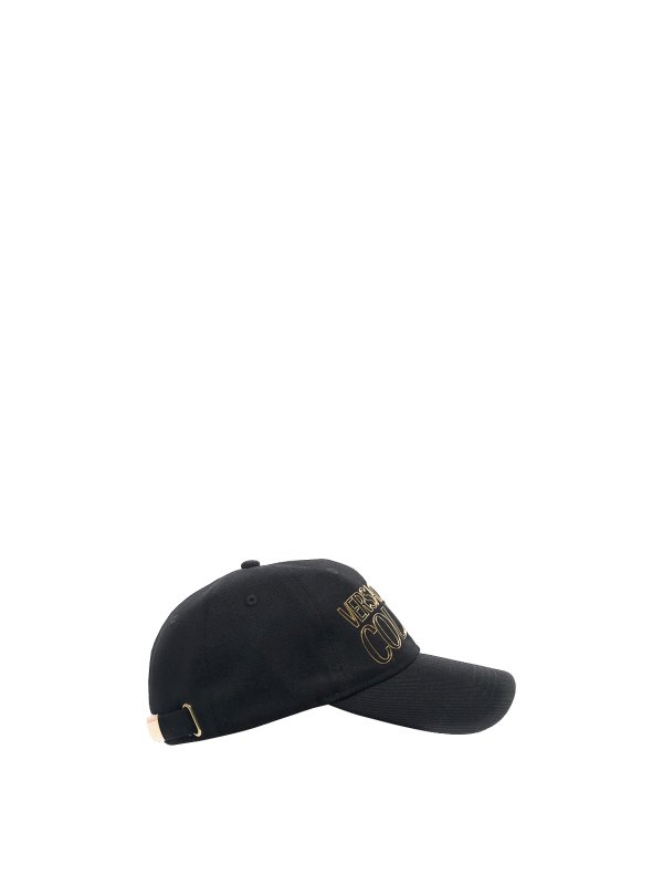 VERSACE JEANS: hats & caps online - Baseball Cap Logo