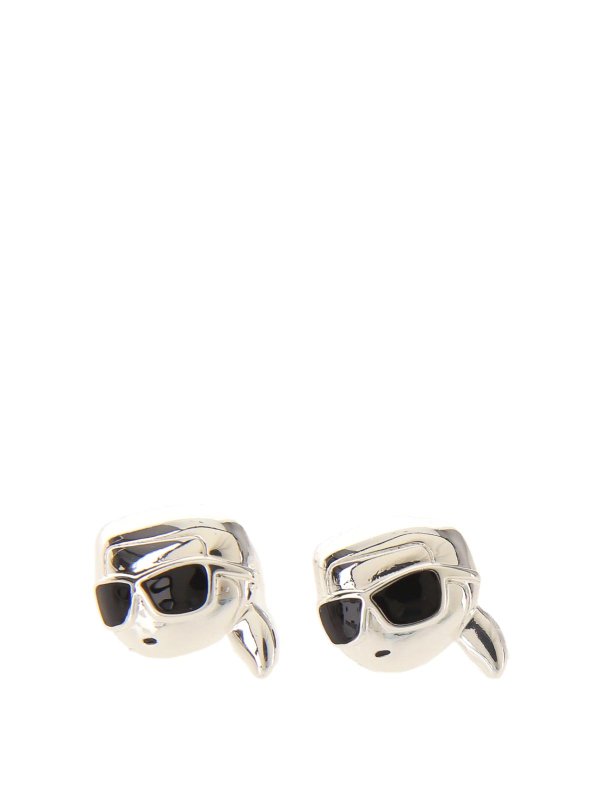 KARL LAGERFELD: Pendientes - Pendientes - Plata