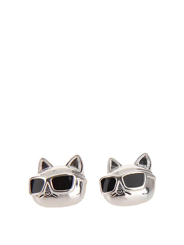 KARL LAGERFELD: Pendientes - Pendientes - Plata