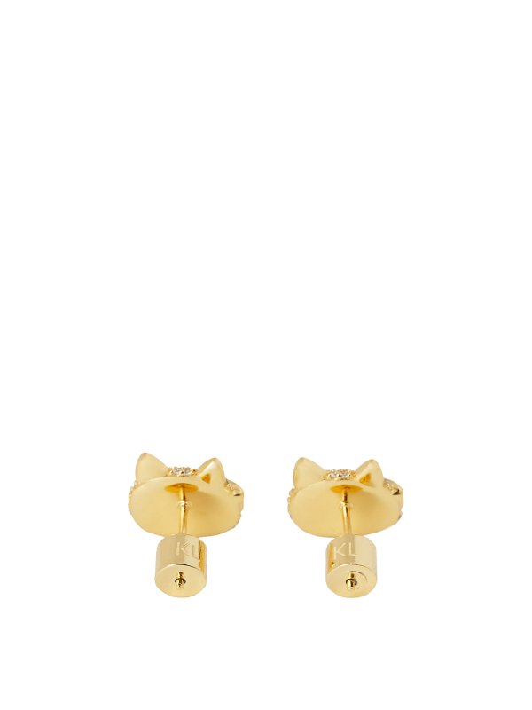 The Best Shops KARL LAGERFELD: イヤリング - イヤリング - 金