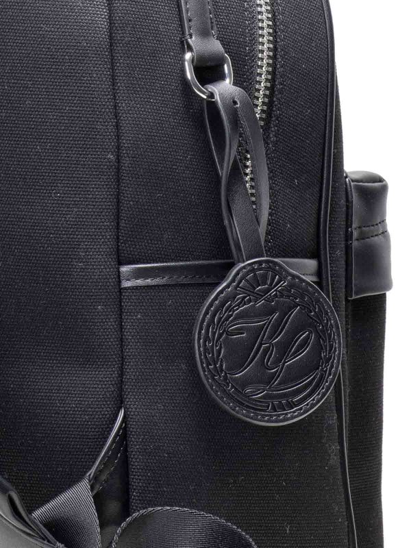 バックパック - 黒 shop online: KARL LAGERFELD