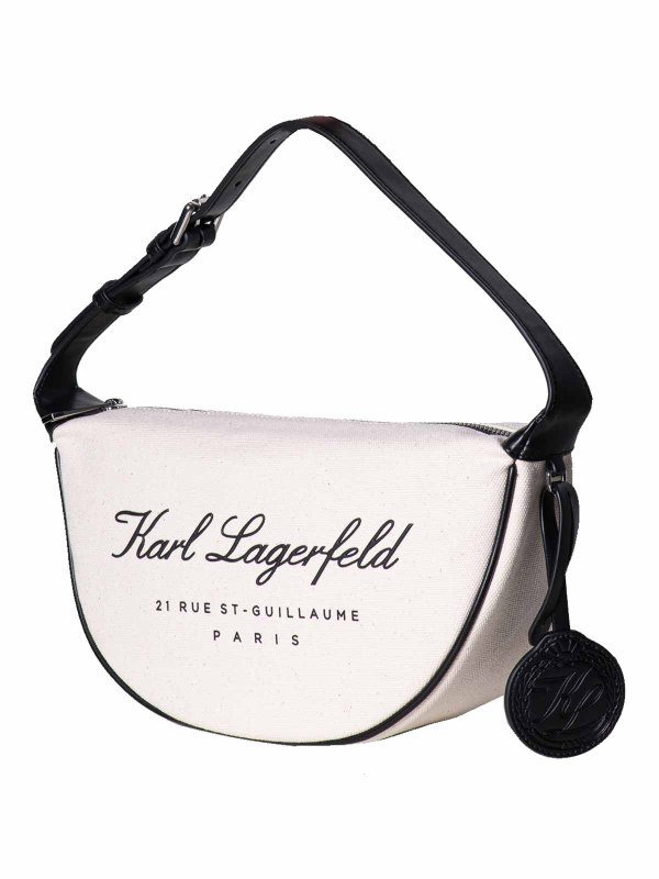 KARL LAGERFELD: ショルダーバッグ online - ショルダーバッグ - クリーム