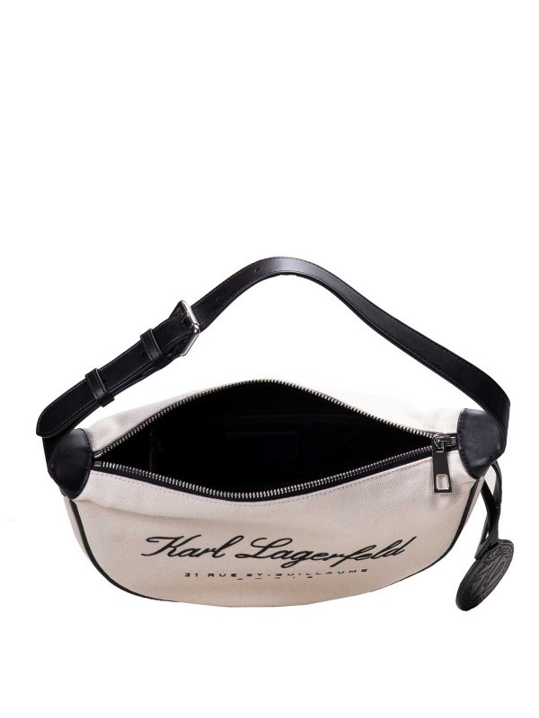 ショルダーバッグ - クリーム shop online: KARL LAGERFELD