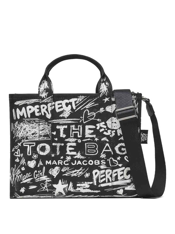 MARC JACOBS: Handtaschen - Shopper - Schwarz