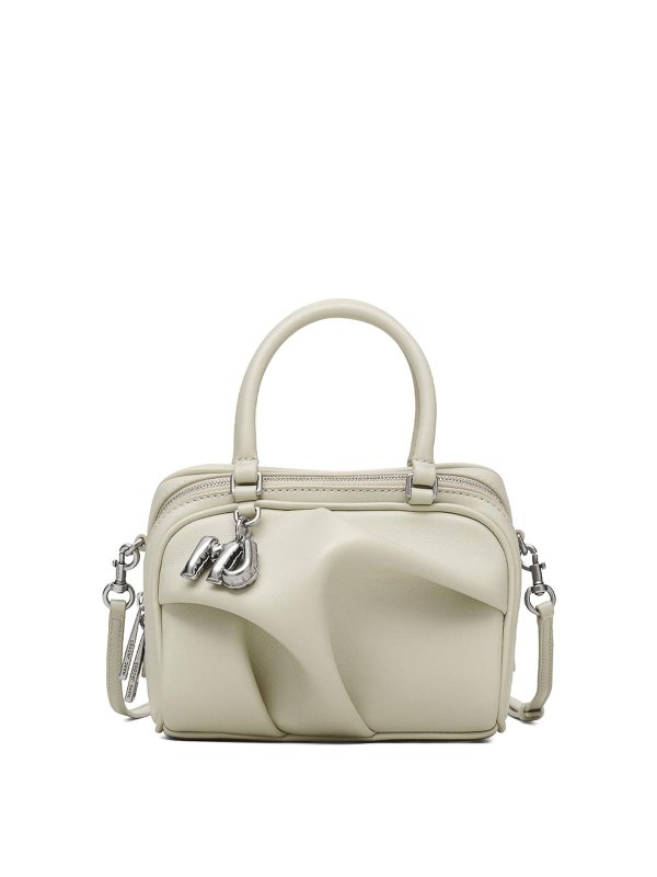 MARC JACOBS: Bowling - Bowling Tasche - Creme