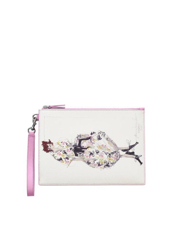 MARC JACOBS: Clutch - Pochette - Rose