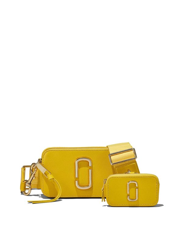 MARC JACOBS: クロスボディバッグ - クロスボディバッグ - イエロー
