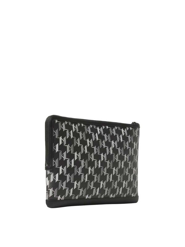KARL LAGERFELD: クラッチバッグ online - クラッチバッグ - 黒