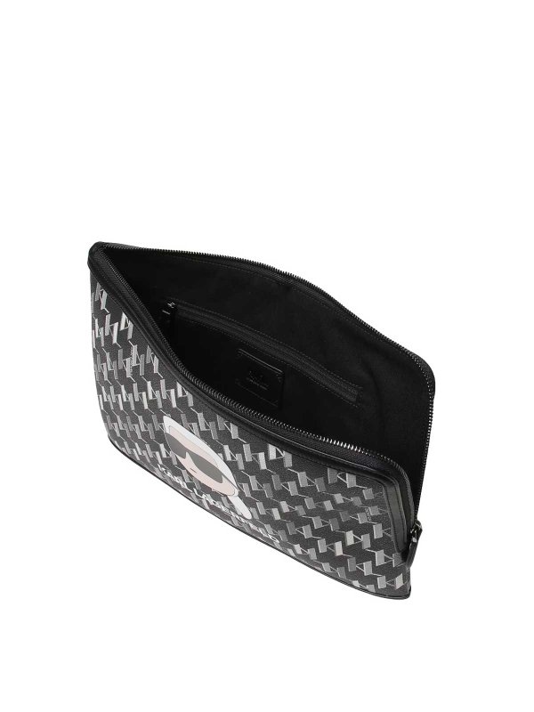 The Best Shops KARL LAGERFELD: クラッチバッグ - クラッチバッグ - 黒