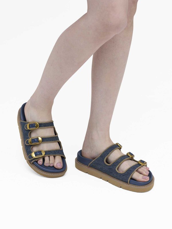 The Best Shops MARC JACOBS: Sandalen - Blau