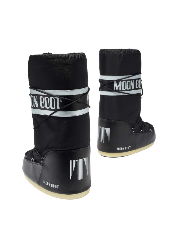 The Best Shops Moon Boot: Bottes - Bottes - Noir
