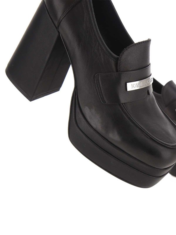 ローファー - 黒 shop online: KARL LAGERFELD