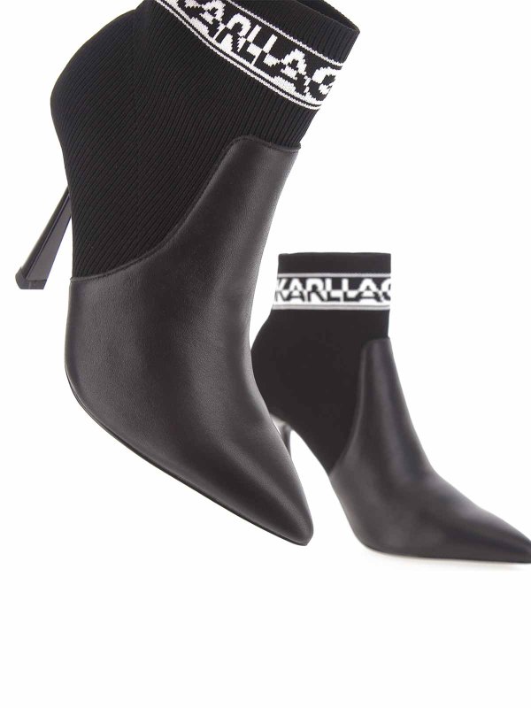ブーツ - 黒 shop online: KARL LAGERFELD