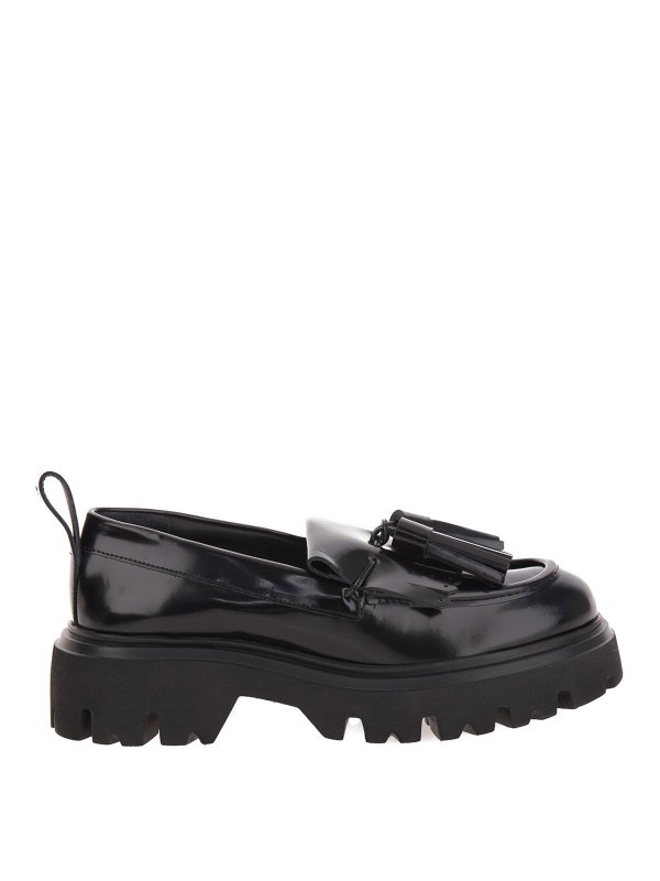 m.s.g.m.: Mocassins & Chaussures bateau - Mocassins - Noir