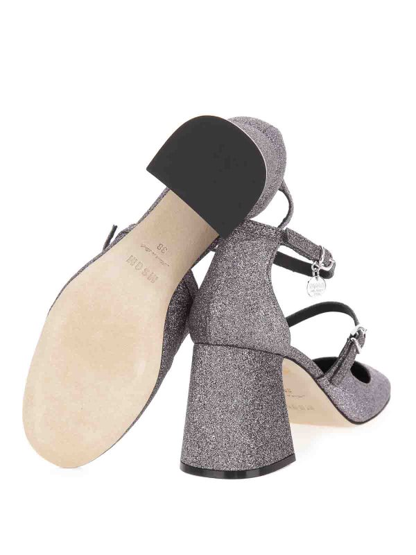 m.s.g.m. buy online Chaussures À Talon - Argent