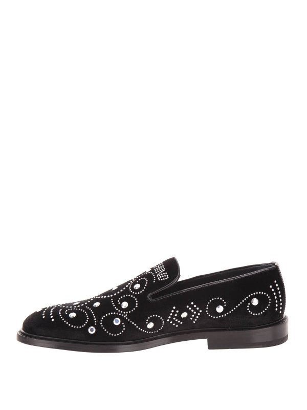 The Best Shops MOSCHINO: ロファー＆スリッパ - ローファー - 黒