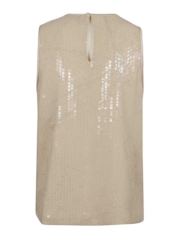 The Best Shops PESERICO: Tops und Tank Tops - Top - Beige