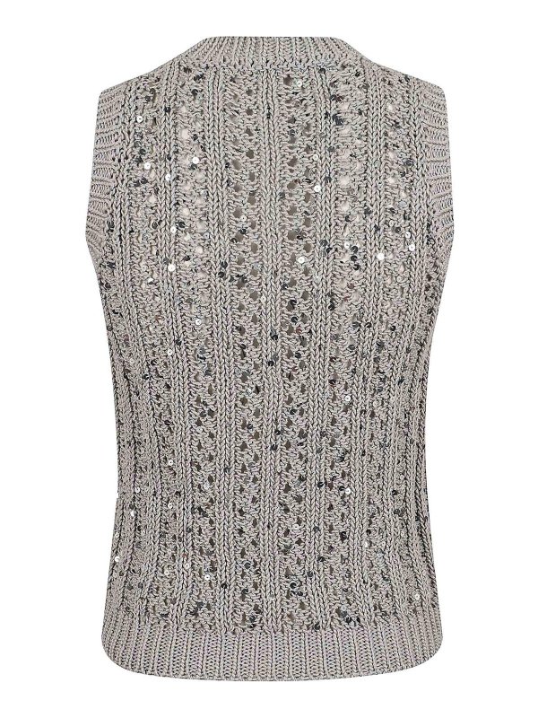 The Best Shops PESERICO: Tops und Tank Tops - Top - Grau