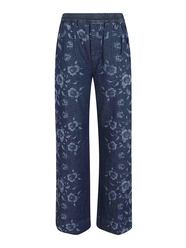 Pinko: Jeans Rectos - Vaqueros Rectos - Denim