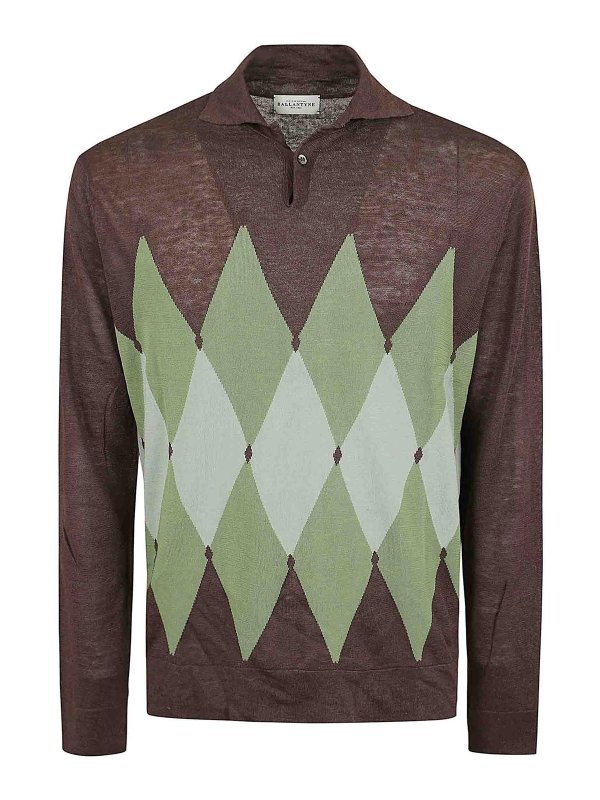 BALLANTYNE: maglia a collo alto e polo - Polo neck pullover